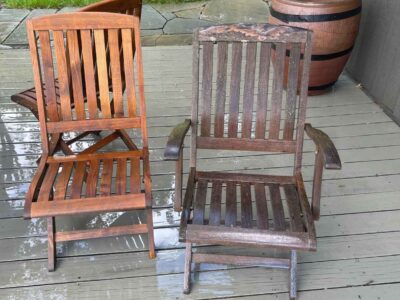 Powerwashingchairsbeforeandafter